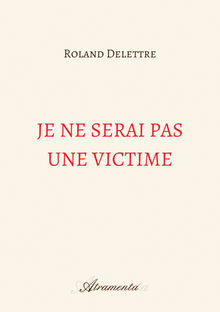 Couverture "Je ne serai pas une victime"