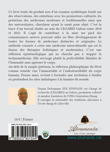 4me de couverture de "Réflexion sur la philosophie du Mvet comme remède"