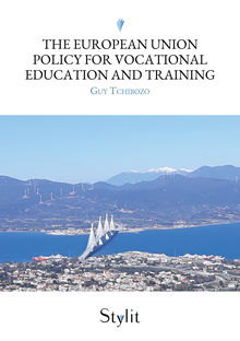 Couverture "The European Union policy for vocational education and training"