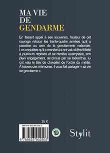 4me de couverture de "Ma vie de gendarme"