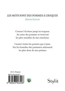 4me de couverture de "Les mots sont des pommes à croquer"