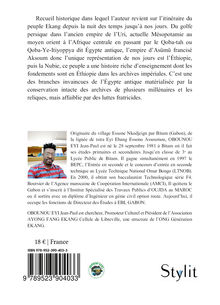 4me de couverture de "Origines, Migrations et Généalogies du peuple Ekang N'na"