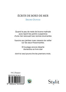 4me de couverture de "Écrits de bord de mer"