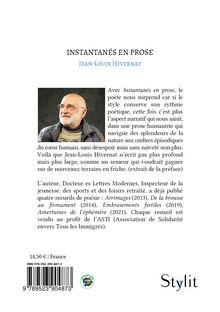 4me de couverture de "Instantanés en prose"