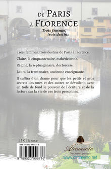 4me de couverture de "De Paris à Florence"