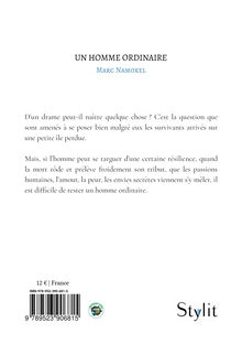 4me de couverture de "Un homme ordinaire"