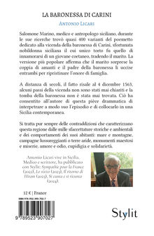 4me de couverture de "La baronessa di Carini"