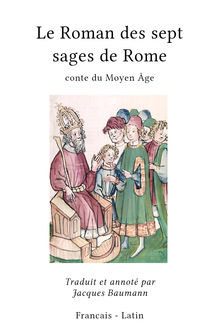 Couverture "Le Roman des sept sages de Rome"