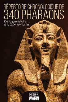 Couverture "Répertoire chronologique de 340 pharaons"