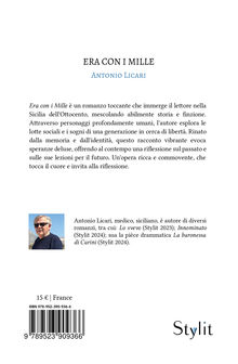4ème de couverture de "Era con i Mille"