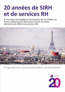 Couverture "20 années de SIRH et de services RH"